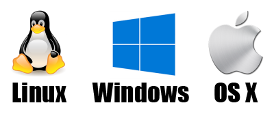 Linux, Windows and OS X