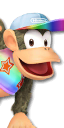 Rainbow Diddy Kong