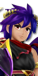 Dark Pit but the colors of the bisexual pride flag